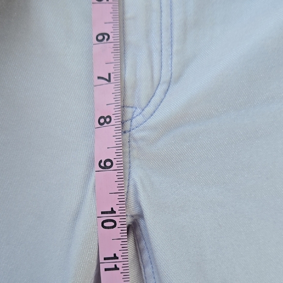 Ralph Lauren White Straight Leg Jeans Modern Minimalist Design - Picture 7 of 9